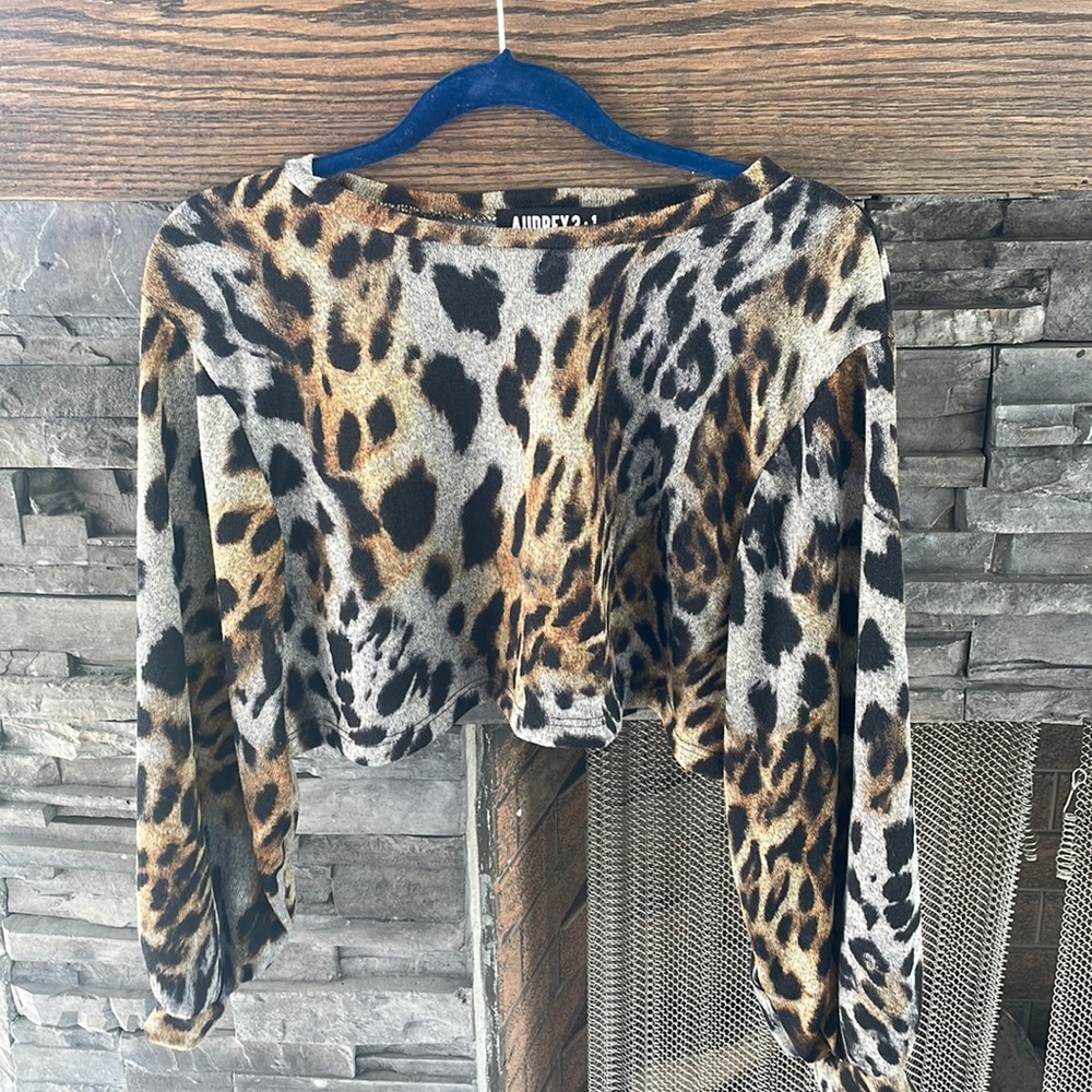 Leopard top.